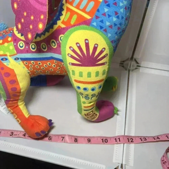 Disney Store Pixar Coco Dante Alebrije Rainbow Spirit Dog 15" Plush Stuffed Toy - Picture 6 of 7